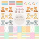 Kit Digital Papeis Bichinhos