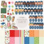 Kit Digital Papeis ABC