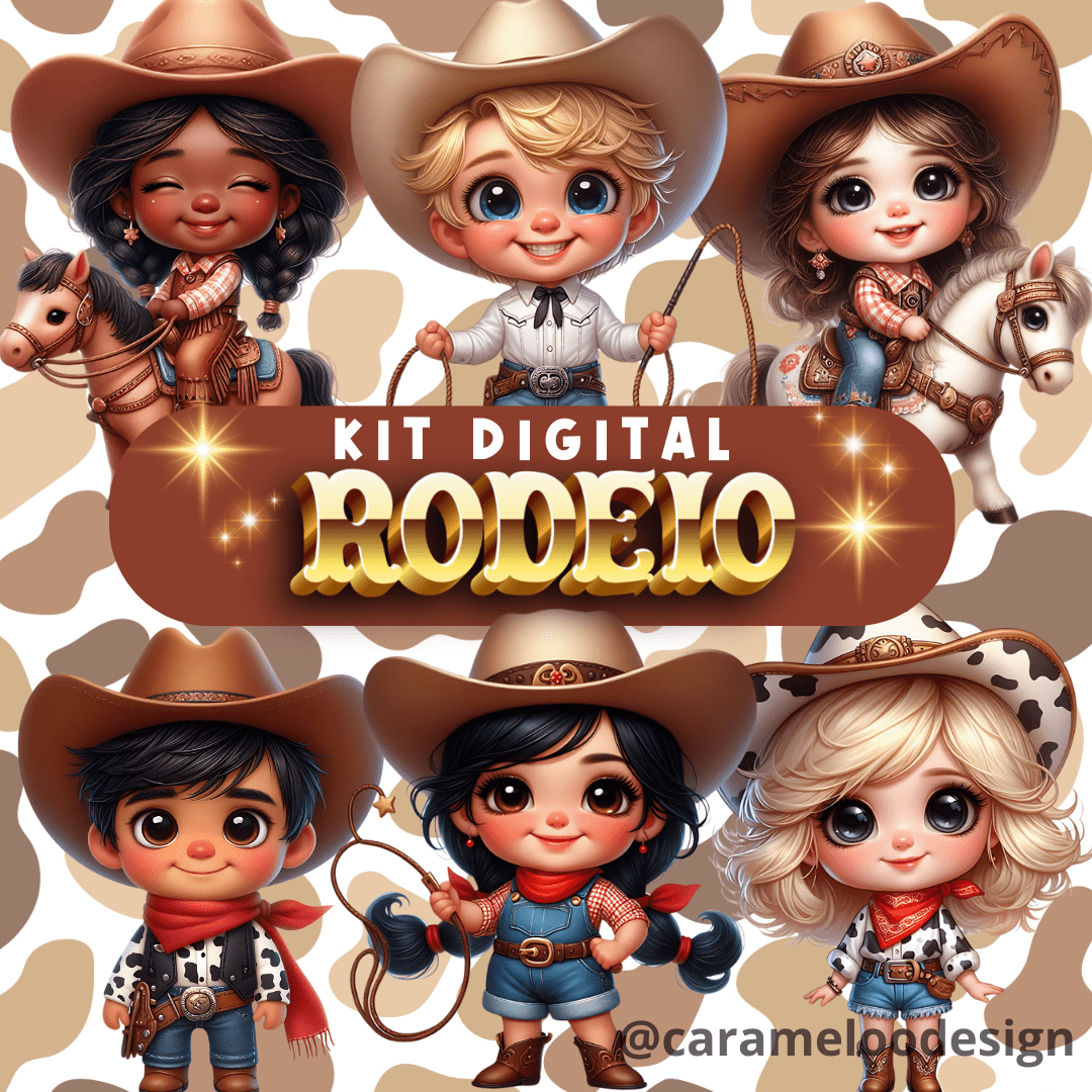 KIT DIGITAL RODEIO (COUNTRY) Kit Digital Rodeio Country - Imagem 1