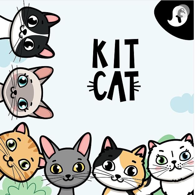 Kit Cat Kit Digital Gatinhos - Imagem 1