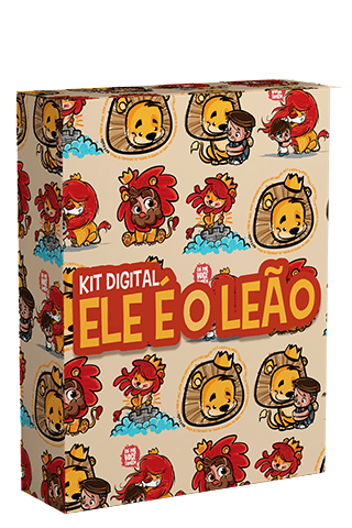 Kit Digital Ele é o Leão Kit Digital Ele é o Leão - Imagem 1