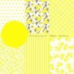 Kit Digital Papeis Festa Luxo Amarelo