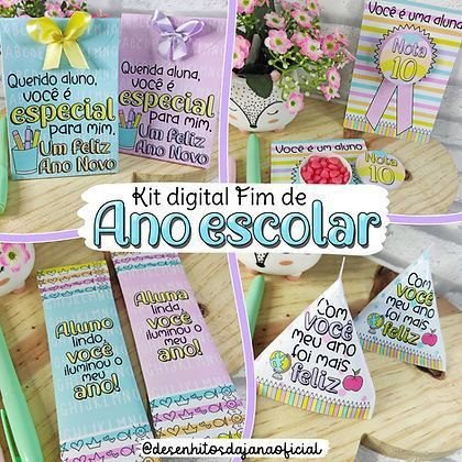 Kit Digital Fim de Ano Escolar Kit Digital Fim de Ano Escolar - Imagem 1