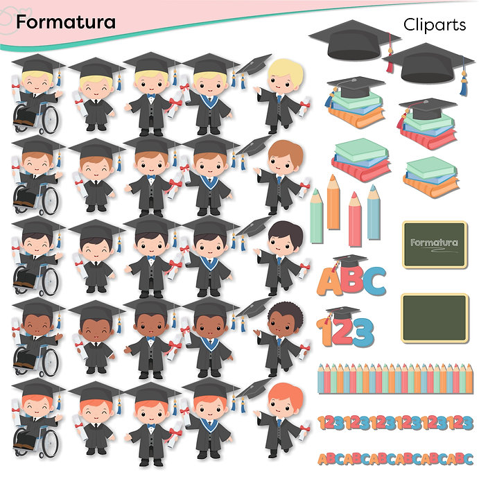 Kit Digital Formatura Kit Digital Formatura - Imagem 1