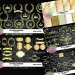 Arquivo Kit Digital PAPEL DOURADO