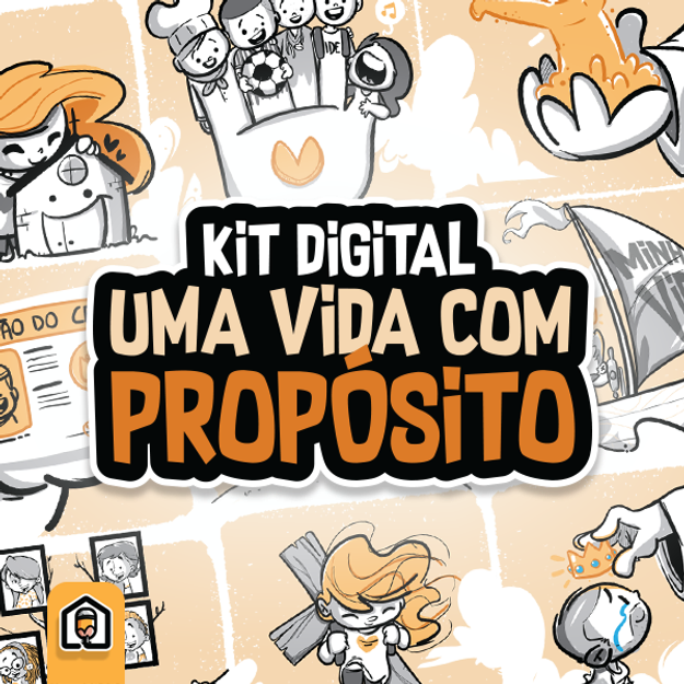 Kit Uma vida com Proposito Kit Digital Uma Vida com Proposito - Imagem 1