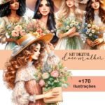 Kit Digital Doce Mulher