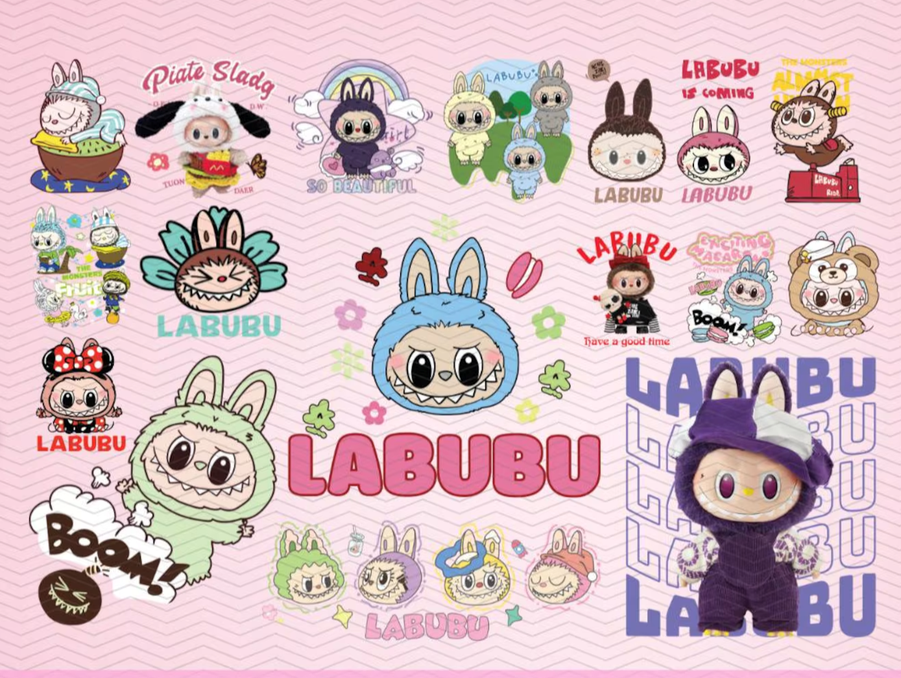 LABUBU 7 Kit Digital Labubu 7 - Imagem 1