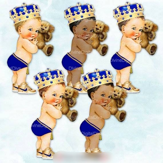 LPOCNikeBear Kit Digital Bebê Principe - Imagem 1