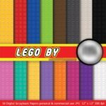 Kit Digital Papeis Lego