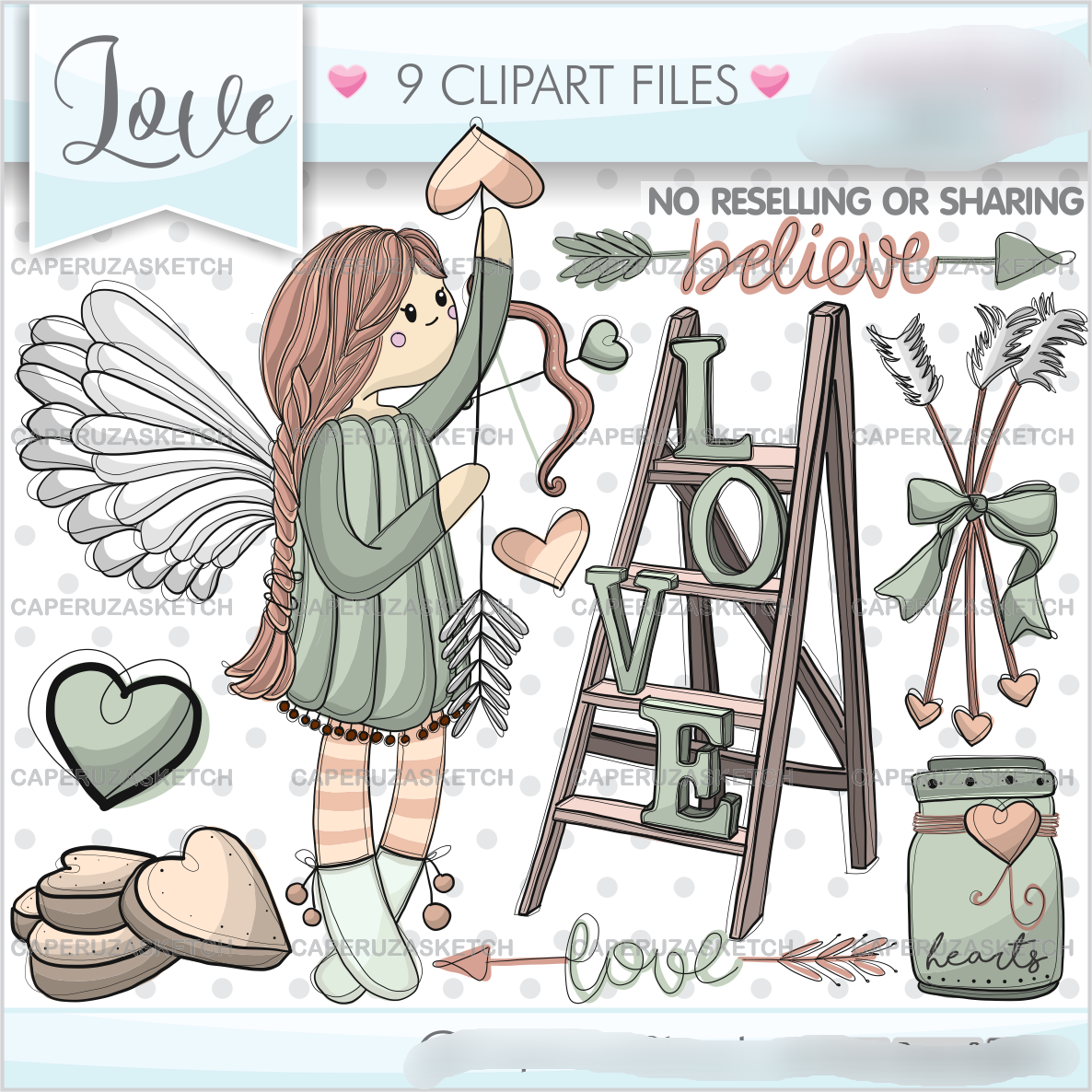 Love 2 Kit Digital Cupido Love - Imagem 1