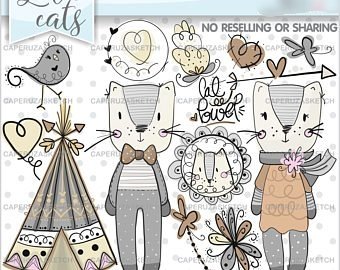 Love Cats Kit Digital Love Gatinho - Imagem 1