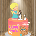 Arquivo Topo de Bolo Love pet´s By Pamela Caetano