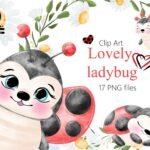 Kit Digital Love LadyBug