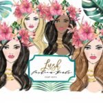Kit Digital Garota Fashio