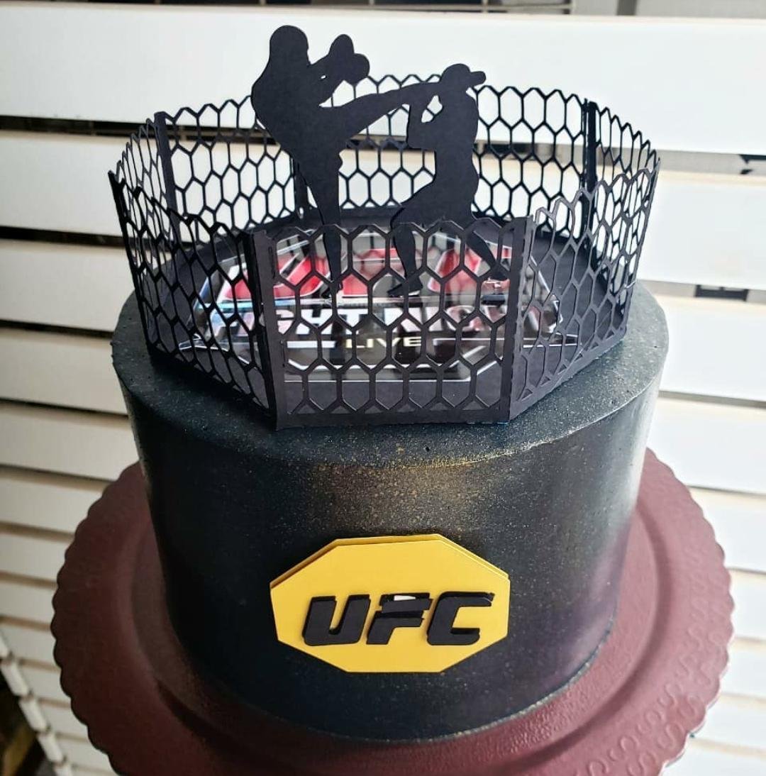 Luta Octogono UFC Arquivo Topo de Bolo Luta Octogono UFC - Imagem 1