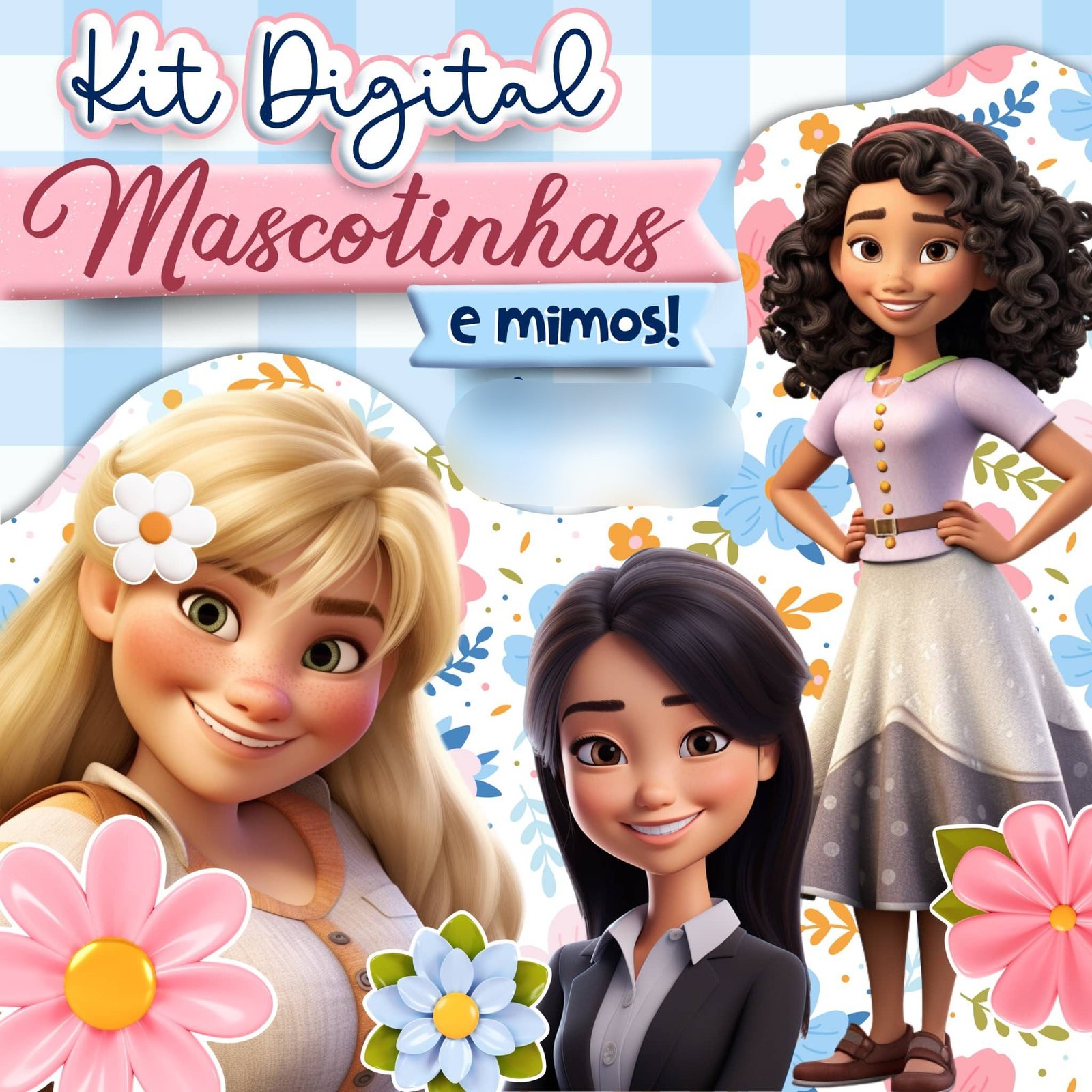 MASCOTINHAS e MIMOS Kit Digital Mascotinhas e Mimos - Imagem 1