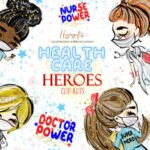 Kit Digital Medicos Enfermeiros Aquarela 2