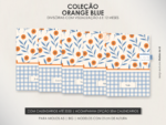 Arquivo Kit Orange Blue - Imagem 4