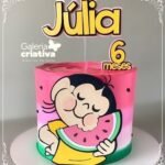 Arquivo Topo de Bolo Magali Melancia em Camadas