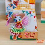 Arquivo Festa Junina Maletinha Triangular Arraia do Mickey