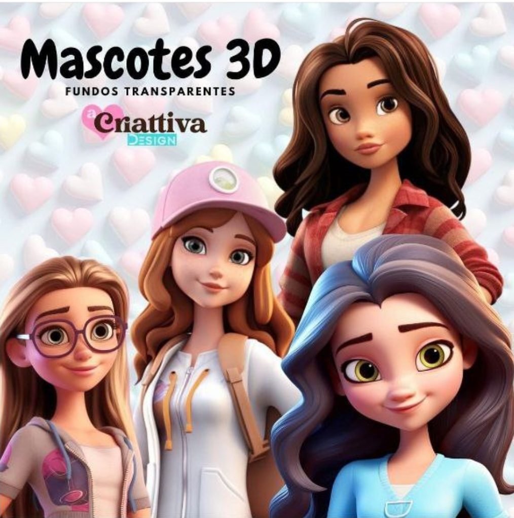 Mascotinhas Kit Digital Mascotinhas - Imagem 1