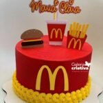 Arquivo Topo de Bolo Mc Donalds em Camadas