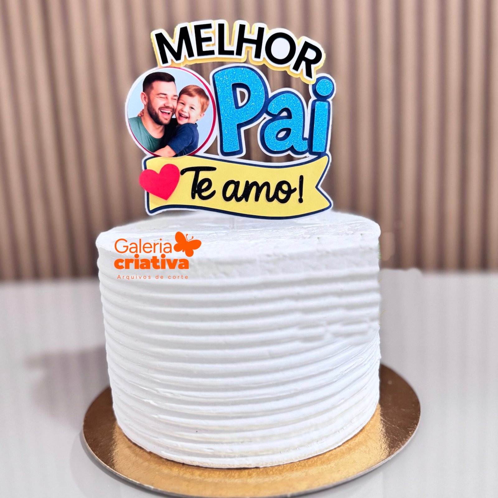 created by photogrid Arquivo dia dos Pais Topo Melhor Pai Te Amo - Imagem 1