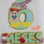 Arquivo Topo de Bolo Mesversário Festa Junina 2