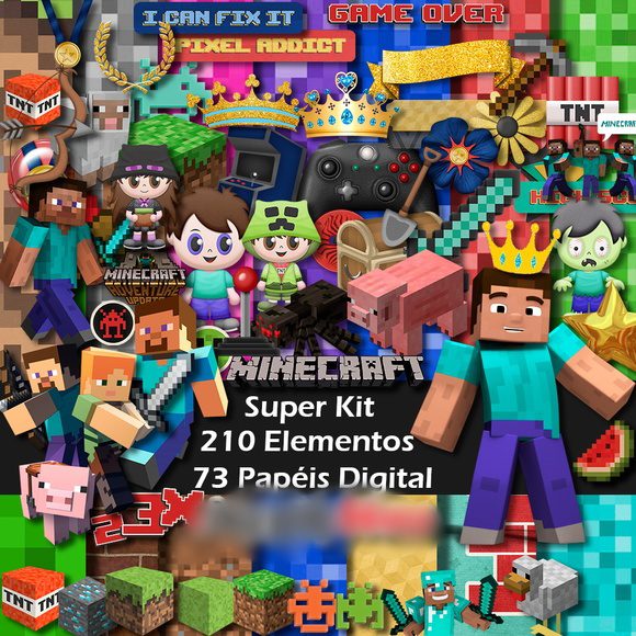 Minecraft Kit Digital Minecraft - Imagem 1