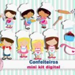 Arquivo Kit Digital CRIANÇAS CONFEITEIROS