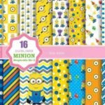 Kit Digital Papeis Minions