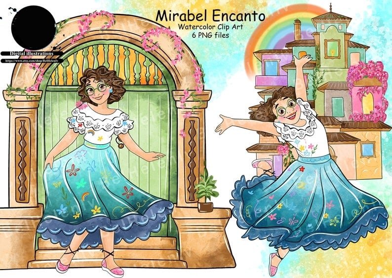 Mirabel Encanto Kit Digital Mirabel Encantado - Imagem 1
