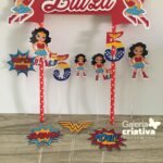 Arquivo Topo de Bolo Mulher Maravilha Cute 4