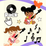 Arquivo Topo de Bolo Musica Bebe Rock Menina
