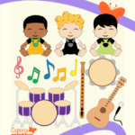 Arquivo Topo de Bolo Musica Bebê instrumentos