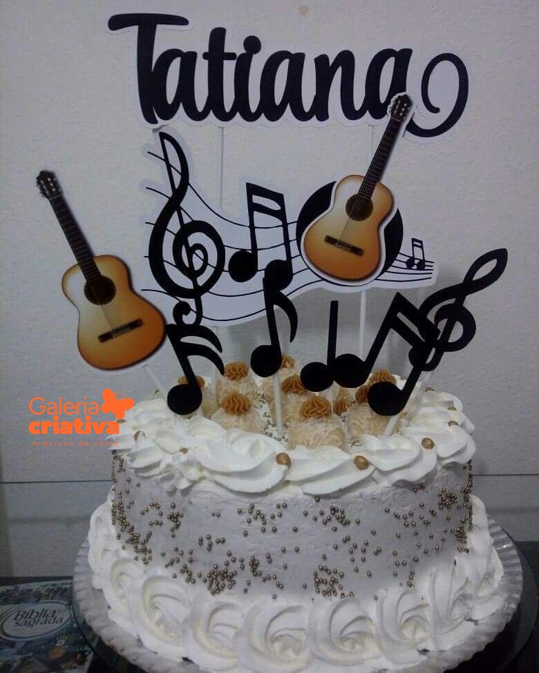Música Violão Arquivo Topo de Bolo Música Violão - Imagem 1