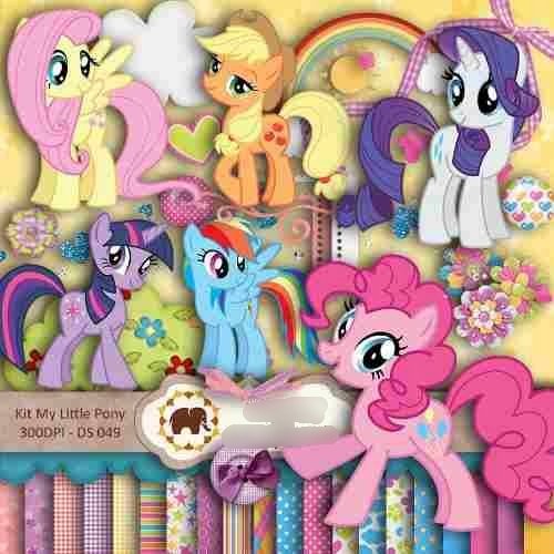 My Little Ponny Kit Digital My Little Ponny - Imagem 1