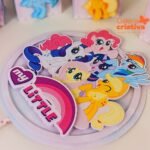Arquivo Topo de Bolo My Little Pony Circular