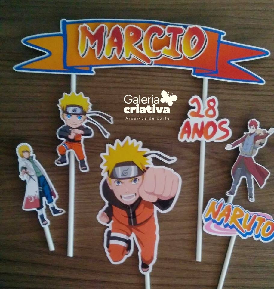 Naruto 6 Arquivo Topo de Bolo Naruto 6 - Imagem 1