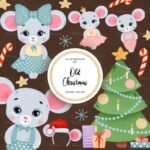 Kit Digital Natal Ratinhos