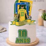 Arquivo Topo de Bolo Copa do Mundo Neymar Jr