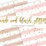 Kit Digital Papeis Nude Rosa