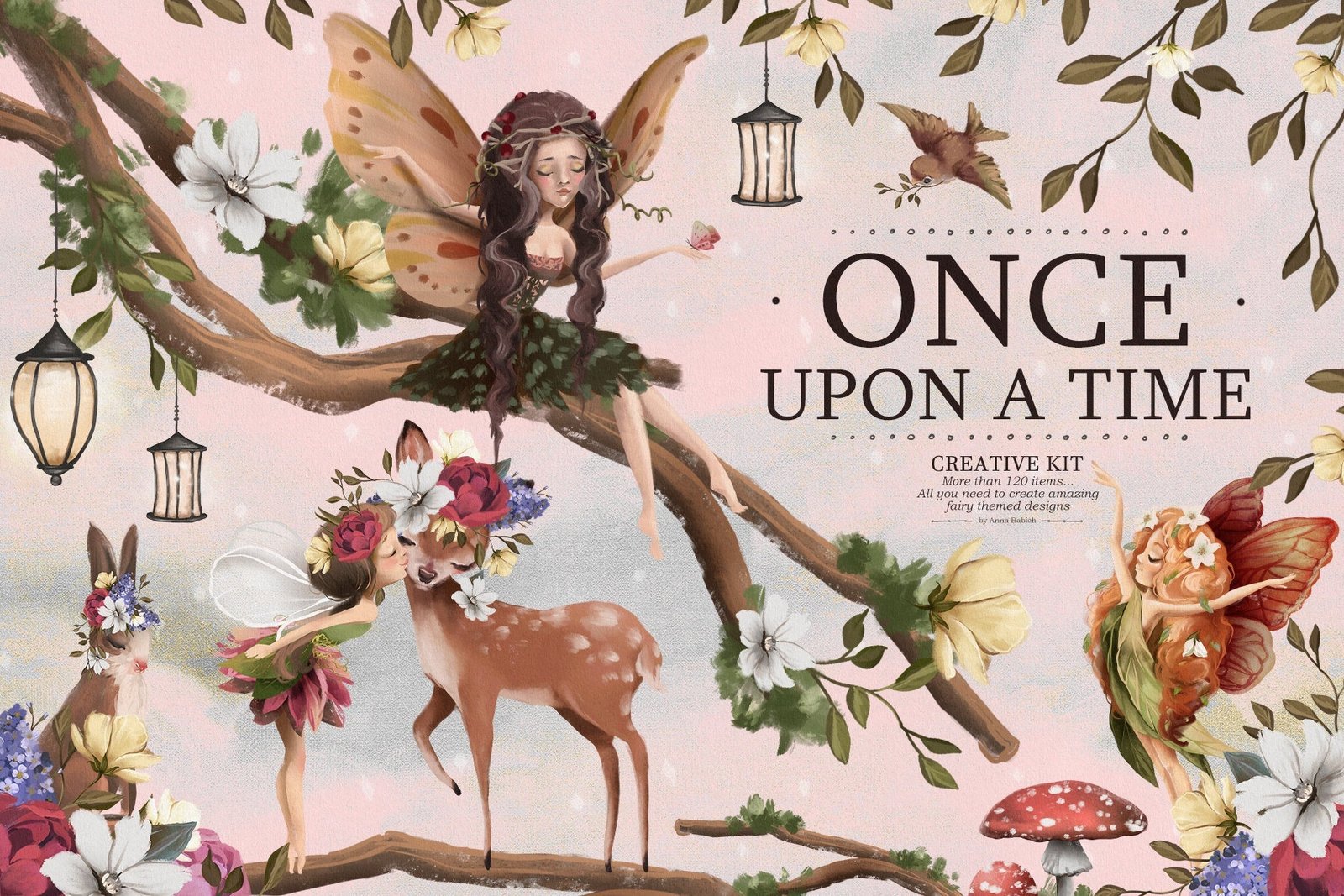 Once Upon A Time Vol.2 Kit Digital Era Uma Vez - Imagem 1