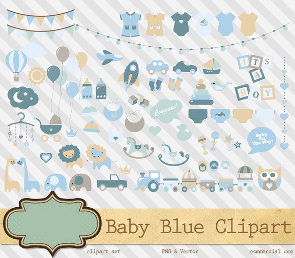Ori 14 Kit Digital Chá de Baby Boy - Imagem 1