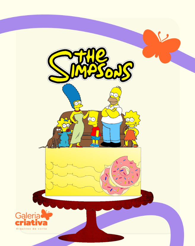 Os Simpsons em Camadas 2 Arquivo Topo de Bolo Os Simpsons em Camadas 2 - Imagem 1