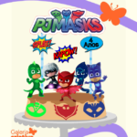 Arquivo Topo de Bolo PJ Mask 2