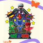 Arquivo Topo de Bolo PJ Mask 8