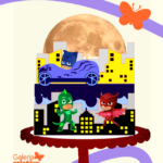 Arquivo Topo de Bolo PJ Mask Lua
