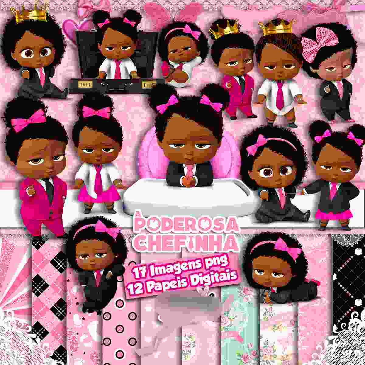 PODEROSA CHEFINHA AFRO KiT Digital Poderosa Chefinha Afro - Imagem 1
